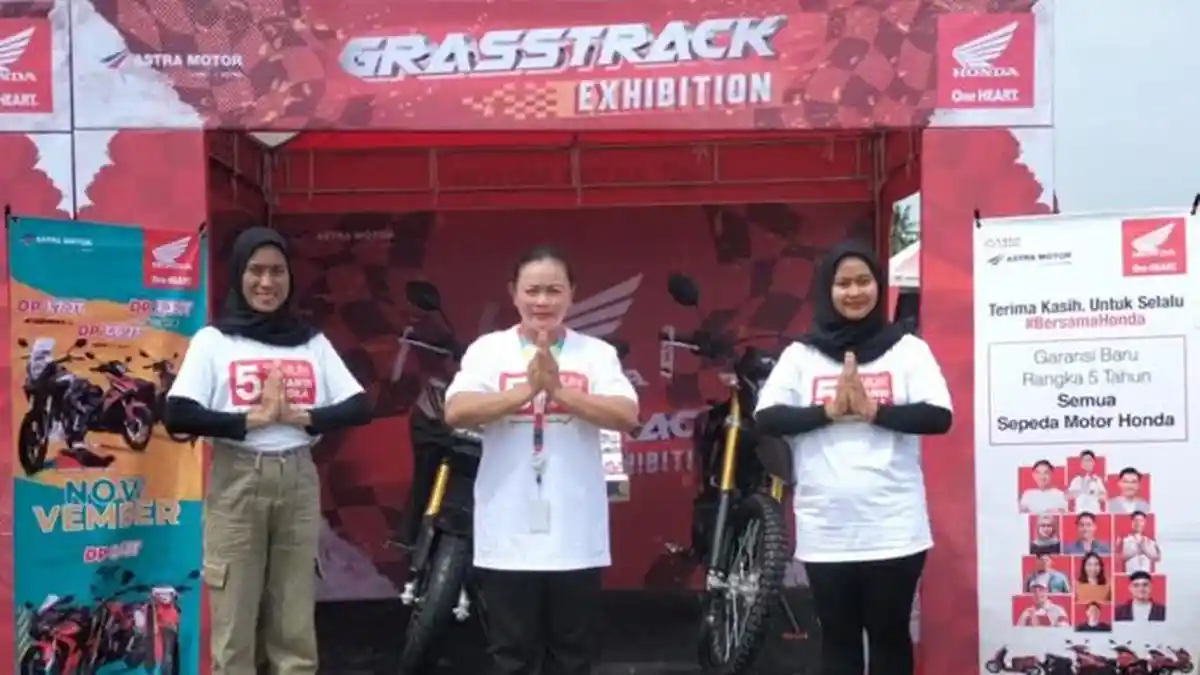 Astra Motor Papua Dukung Gelaran Bupati Keerom Cup Grasstrack