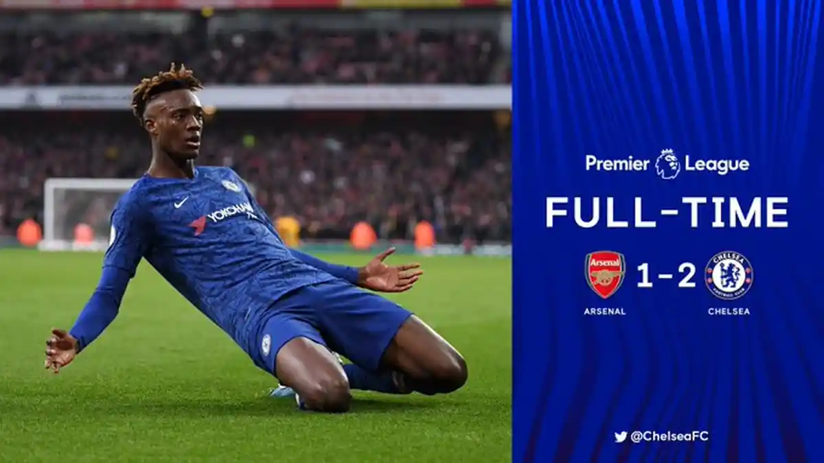 Video Cuplikan Gol dan Highlight Arsenal Kalah 1-2 dari Chelsea, 2 Gol The Blues Dalam 4 Menit