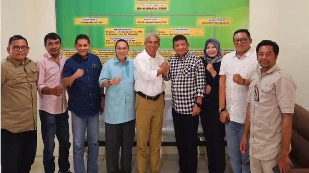 Ketua Umum Baru FOPI Silaturahmi ke KONI Sumut, Minta Bimbingan dan Arahan