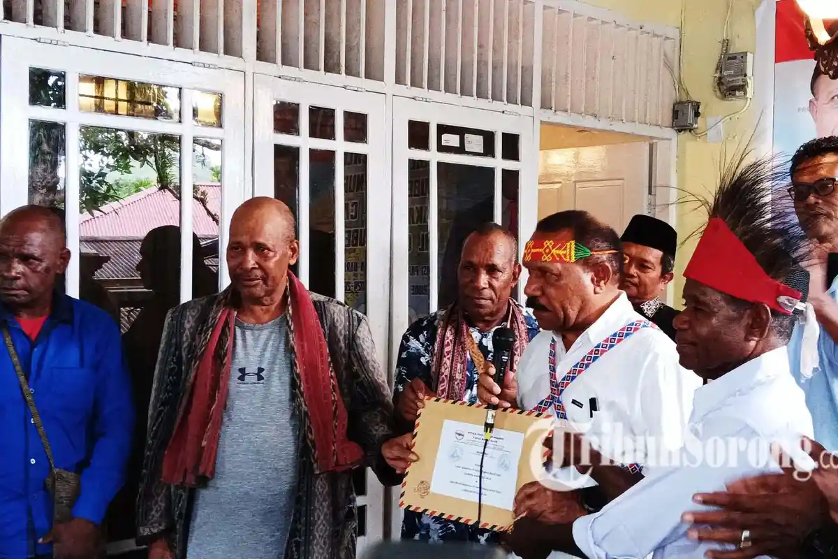 Suku Besar Moi Raya Nyatakan Dukungan kepada Pasangan GAUL Menangkan Pilgub Papua Barat Daya