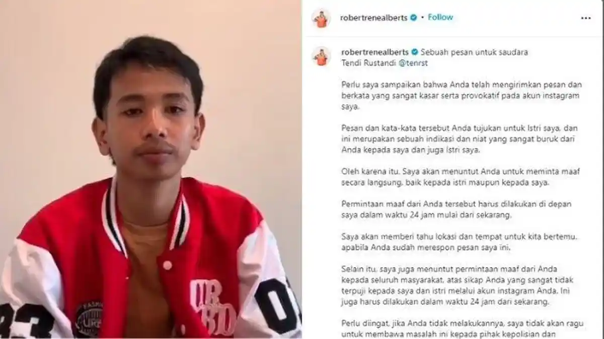 Netizen yang Ancam Istri Pelatih Persib Ternyata Warga Santolo Garut, Robert: Kasus Ditutup