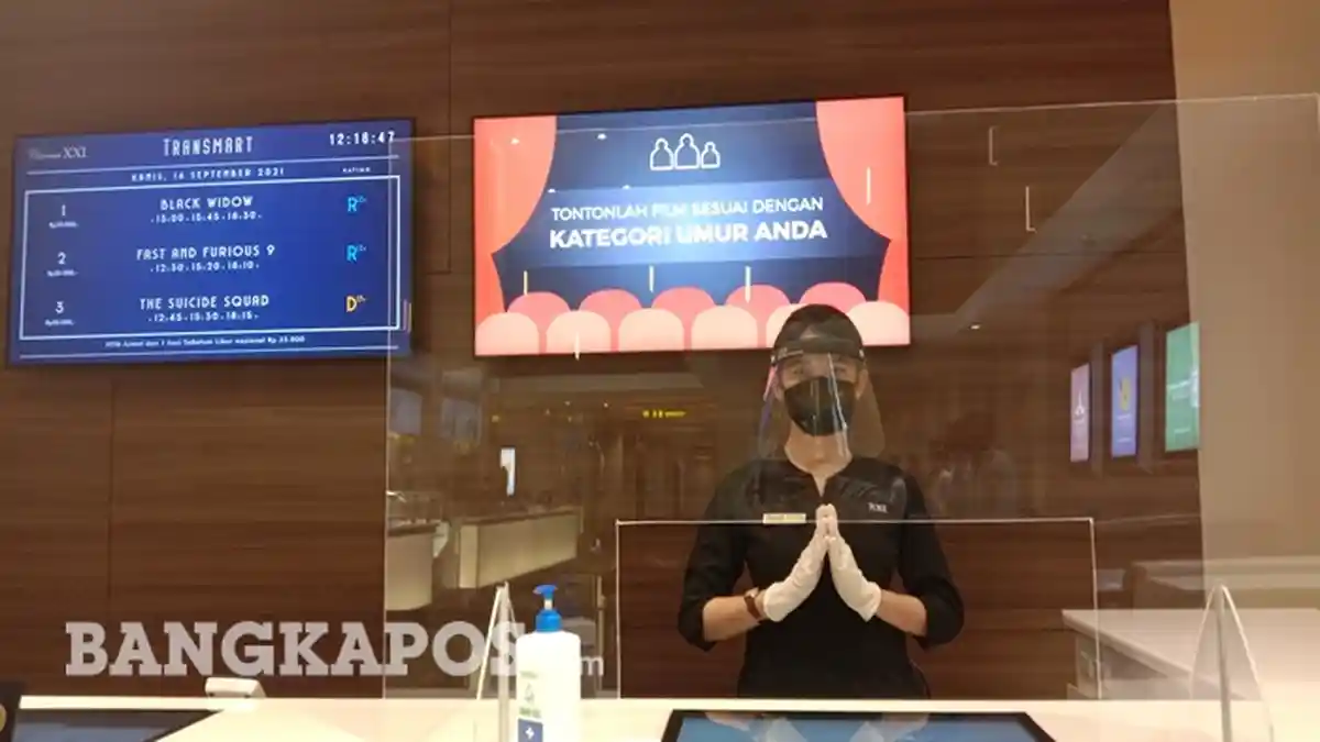 Bioskop XXl Pangkalpinang Mulai Dibuka Hari Ini, Enam Hal yang Harus Dipatuhi Pengunjung  