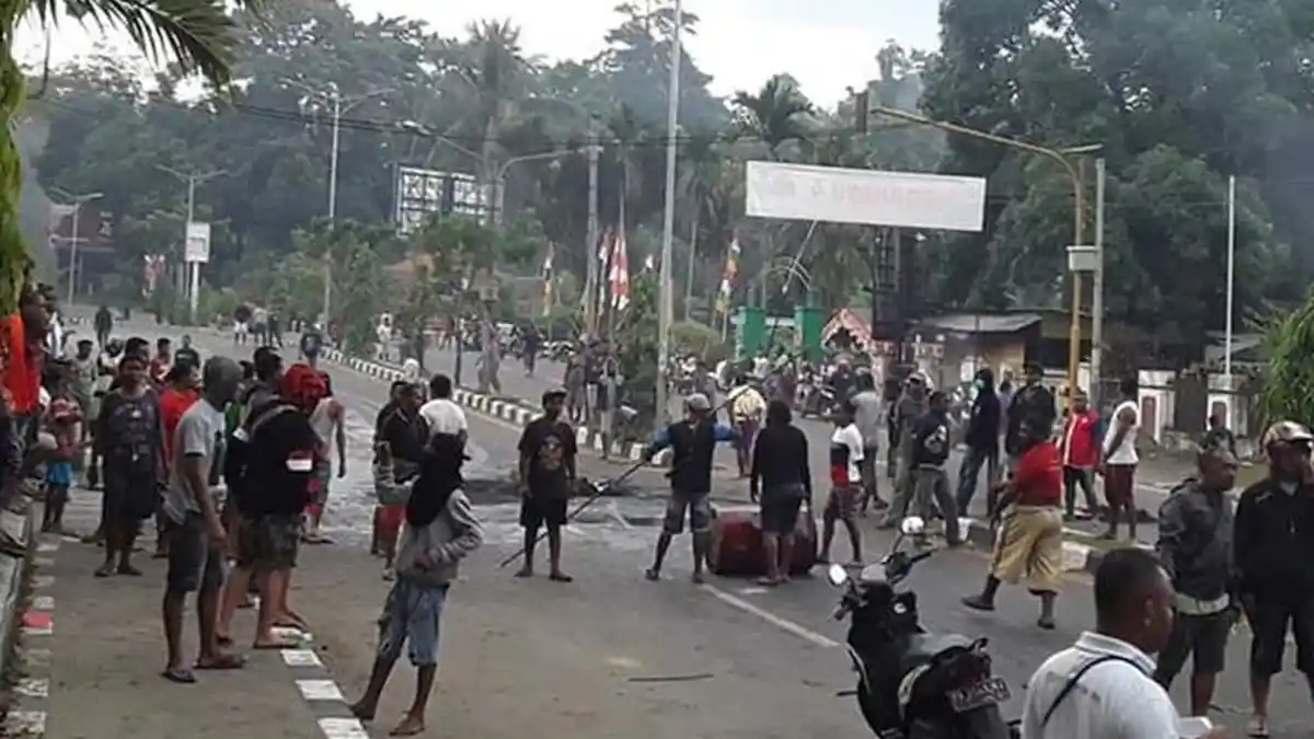 Kerusuhan di Manokwari Meluas hingga ke Sorong, Sekjen Perindo Bantah Kadernya Pimpin yang Aksi