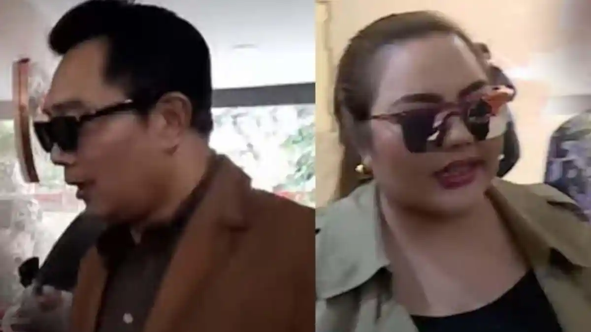 Potret Ridwan Kamil dan Lisa Mariana Jalani Tes DNA