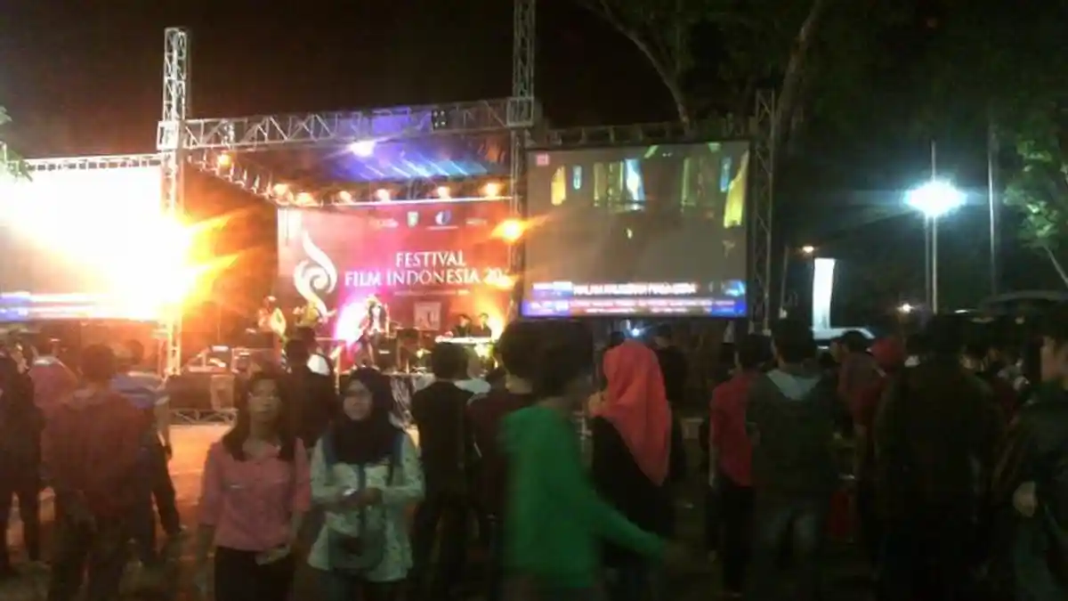 Warga Palembang Cuma Bisa Nonton FFI lewat Layar Lebar