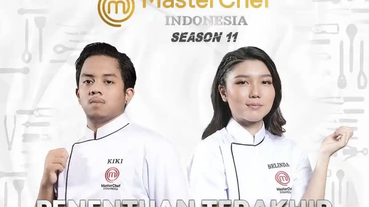 Link Nonton dan Jam Tayang Grandfinal Masterchef Indonesia 11 RCTI: Kiki dan Belinda Hari Ini Tarung