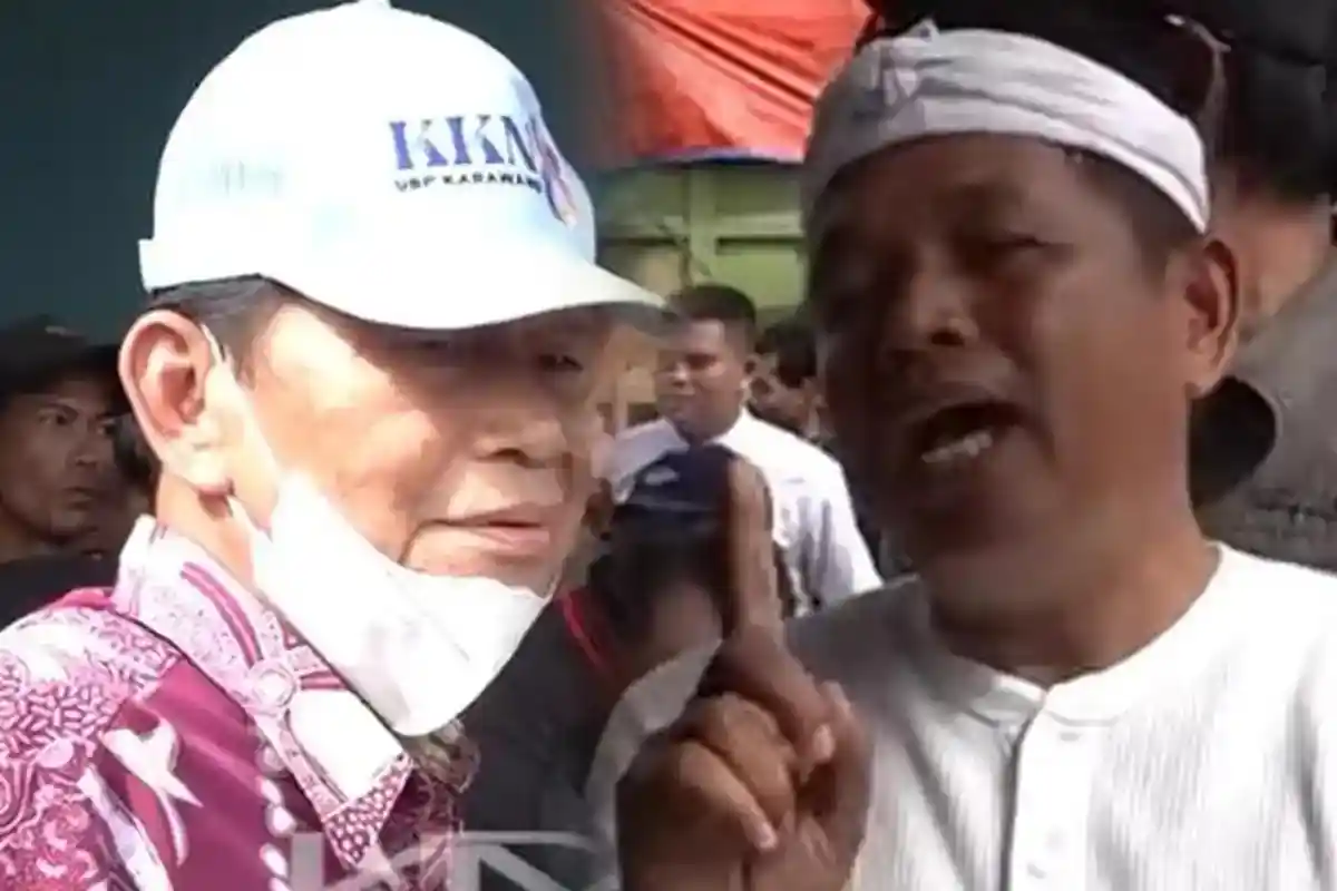 Sosok Haji Manaf Berani Damprat Dedi Mulyadi di Karawang Ternyata Pernah Periksa Kasus Orang Penting