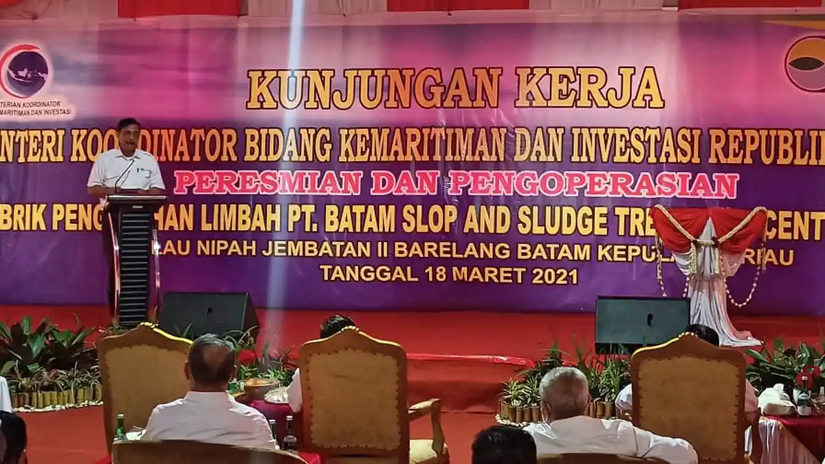 MENKO Luhut Beri 'PR' Gubernur Kepri Soal Jembatan Batam-Bintan, 'Jangan Macam Barelang'