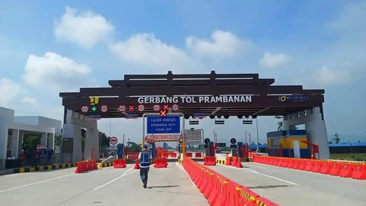 Daftar Resmi Tarif Tol Jogja-Solo Segmen Klaten-Prambanan, Berlaku Mulai Hari Ini