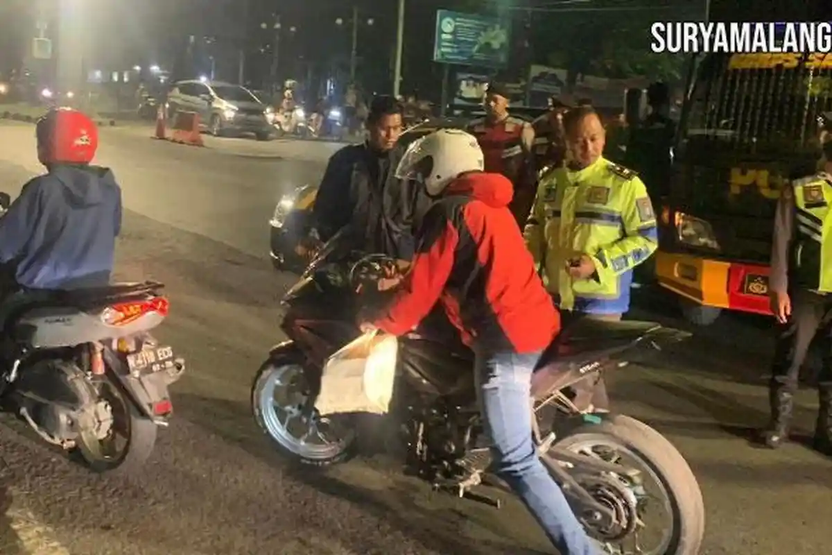 Bulan Ramadan, Balap Liar Justru Merajalela di Jalanan Sidoarjo