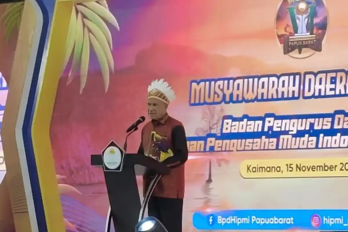 Bupati Hasan Promosikan Potensi SDA Kaimana di Musda HIPMI Papua Barat
