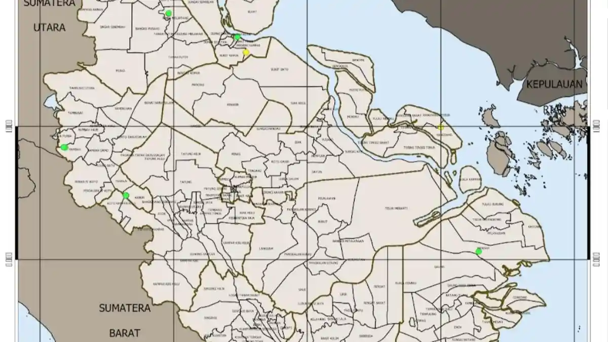 Tujuh Titik Panas Terpantau di Sumatera, Riau Munculkan Satu Hotspot Senin 24 November 2025