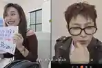 Ajakan Nikah Muncul saat Video Call, Obrolan Ayu Ting Ting dan Kim Hongjoong Picu Reaksi Bilqis