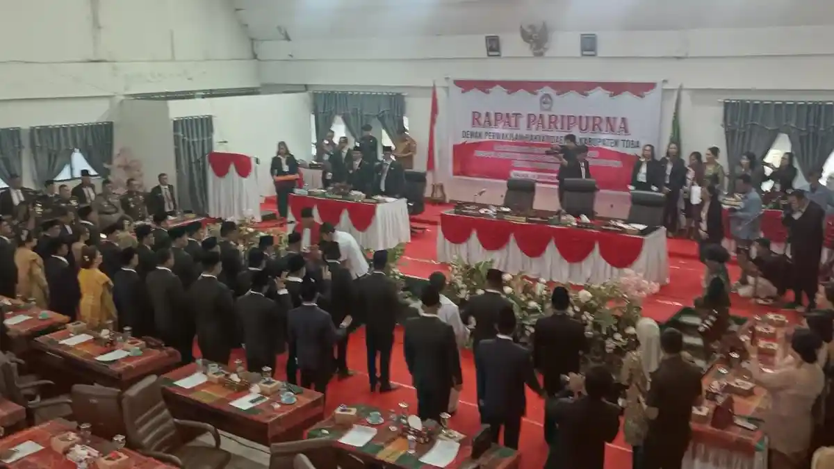 30 Anggota DPRD Kabupaten Toba Dilantik Hari Ini, Berikut Nama-namanya