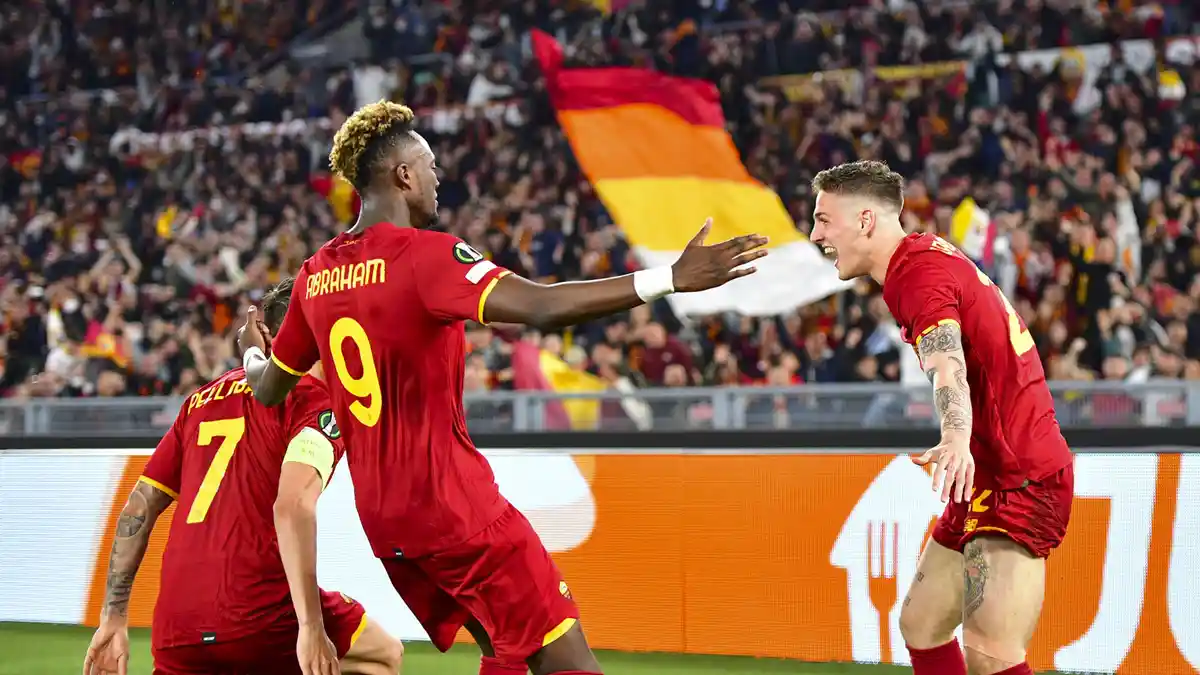Hasil UEFA Conference League, AS Roma Gilas Bodo, Bertemu Leicester di Semifinal Nanti