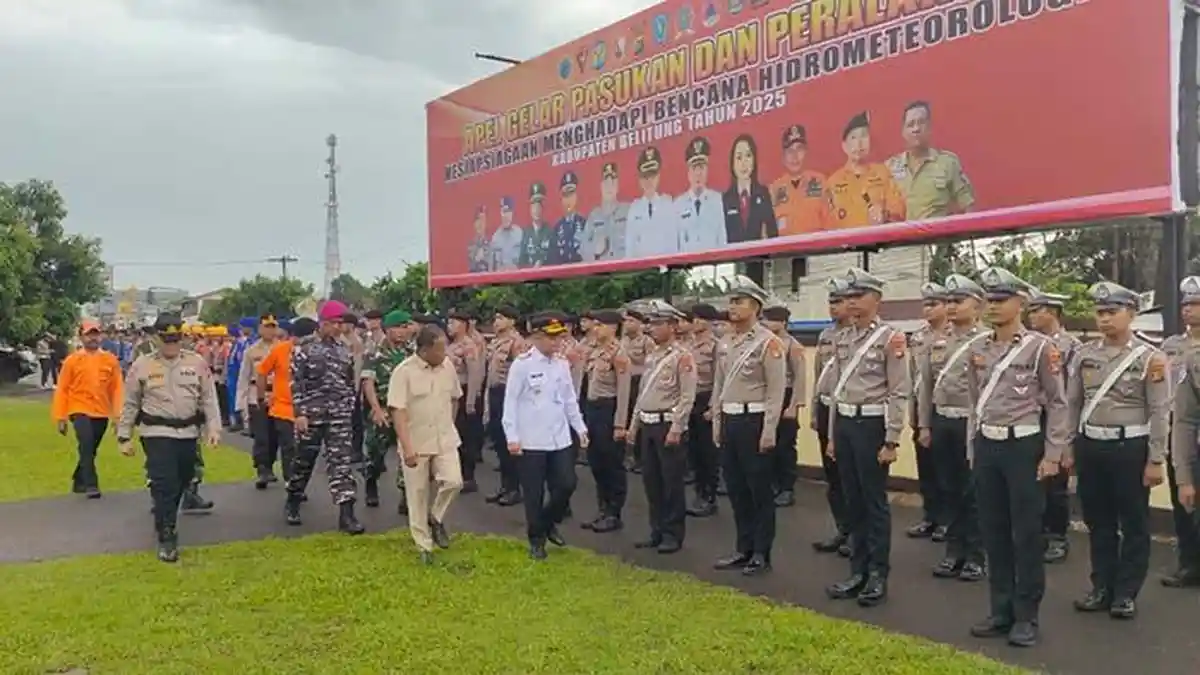 Belitung Apel Siaga Hadapi Potensi Bencana