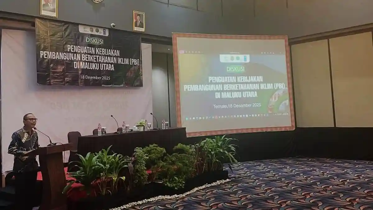 Pemprov Malut Dorong Pembangunan Berketahanan Iklim