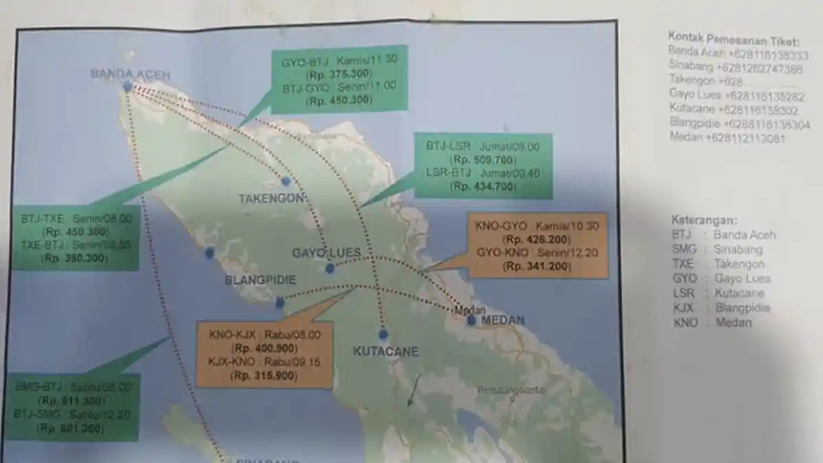 YARA Minta Pemerintah Segera Tender Rute Penerbangan Perintis Banda Aceh-Simeulue