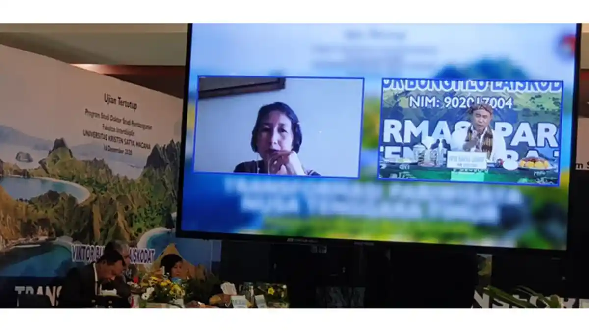 Pertahankan Disertasi Pariwisata NTT, Gubernur Viktor Laiskodat Diuji Profesor Benu