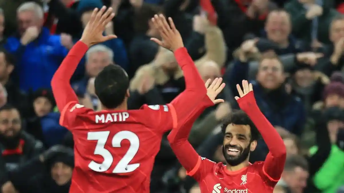 Hasil Liverpool vs Leeds United, 2 Penalti Mo Salah,  2 Gol Sadio Mane, Liverpool Menang 6-0