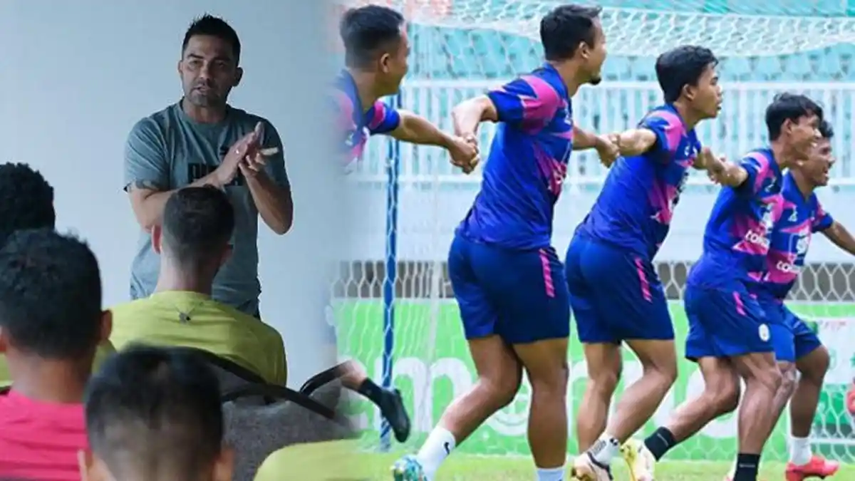 Berita Arema Hari Ini Populer: Pesan Haru Javier Roca untuk Tim, Waspada Amunisi Baru RANS Nusantara