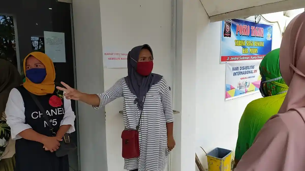 Diduga Tidak Tepat Sasaran, Warga Kurang Mampu Protes ke Dinas Sosial Kabupaten Maros