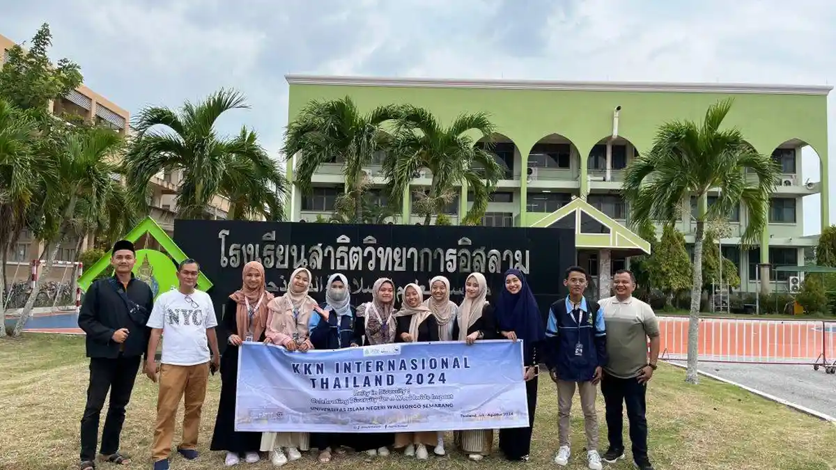Mahasiswa KKN Internasional UIN Walisongo Safari ke Pattani: Belajar di Universitas Terbaik Thailand