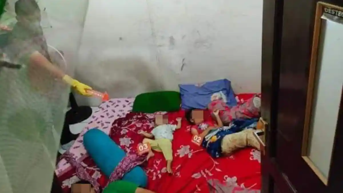 Boru Hutasoit Diduga Bunuh Diri Bersama Dua Anaknya, Jus Buah Naga Dicampur Sabun Cuci Piring