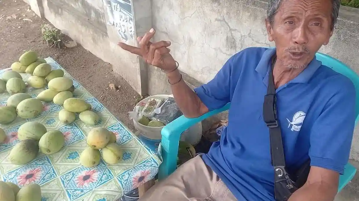 Cerita Dahi Napu, Sosok Penjual Mangga di Gorontalo Akui Pernah Jadi Hansip dan Kepala Dusun