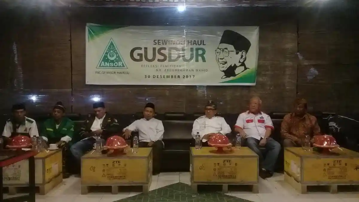 PAC GP Ansor Kecamatan Mamuju Peringati Sewindu Haul Gusdur