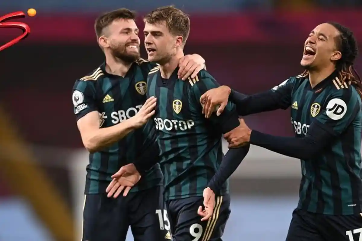 Leeds Menang 3-0 atas Aston Villa, Patrick Bamford Cetak Hat-trick