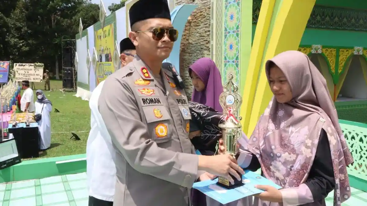 Kapolres Asahan Bersama Unsur Forkopimda Menghadiri Penutupan MTQN ke-54