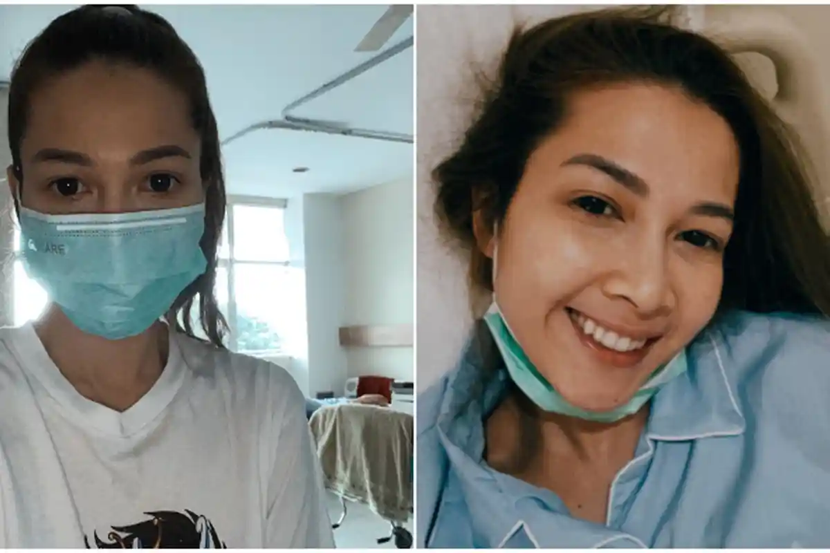 Hasil Rapid Test Negatif, Andrea Dian Dinyatakan Sembuh dari COVID-19 dan Diperbolehkan Pulang