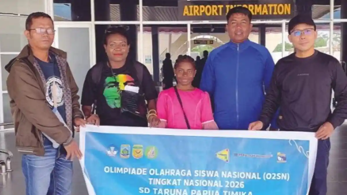 Siswi SATP Timika Wakili Provinsi Papua Tengah di O2SN Nasional