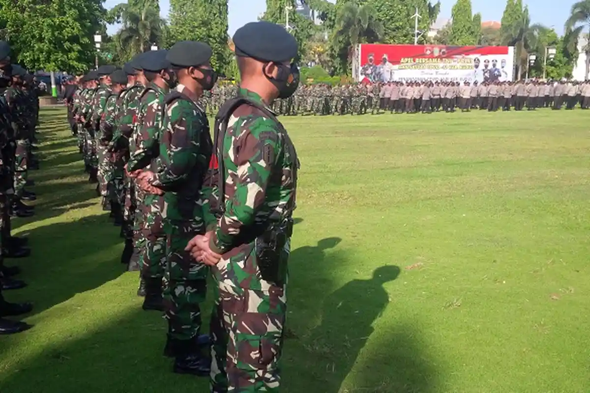 7 TNI Diterjunkan di Setiap Desa Berstatus Zona Merah di Kudus, Ingatkan Warga Terapkan Prokes