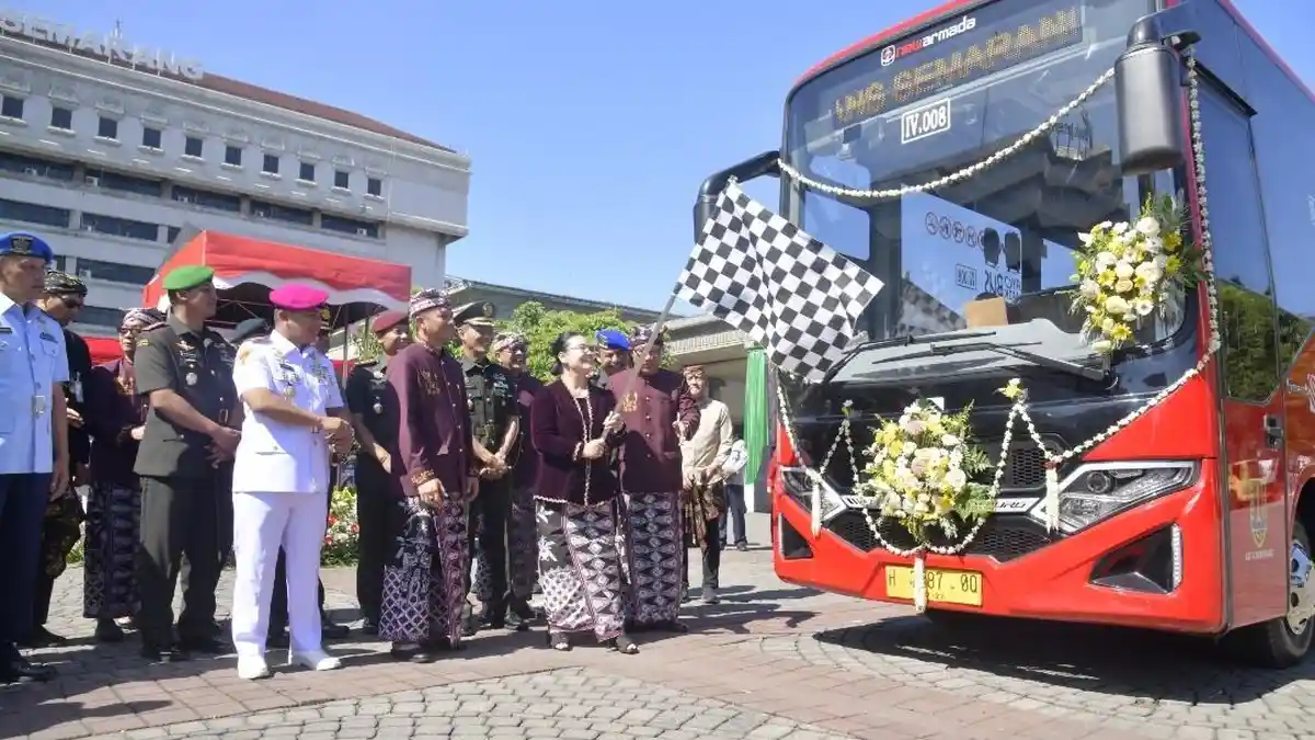 Kurangi Cumi-Cumi Darat, 41 Armada BRT Trans Semarang Diremajakan