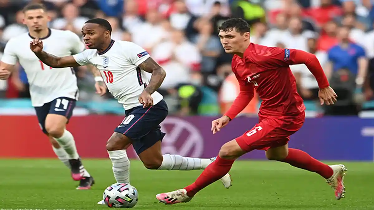 LIVE HASIL Denmark Vs Inggris Semifinal Euro Live RCTI & Skor Sementara Inggris Vs Denmark Sekarang