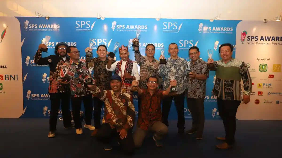 10 Koran Daerah Tribun Network Raih Penghargaan IPMA 2023