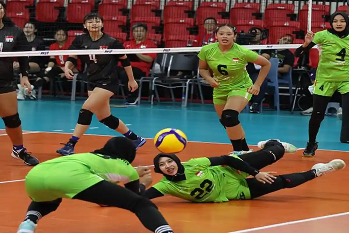 Skor Timnas Voli Putri Indonesia vs Hongkong Live Sekarang AVC Challenge Cup 2024 Set 1