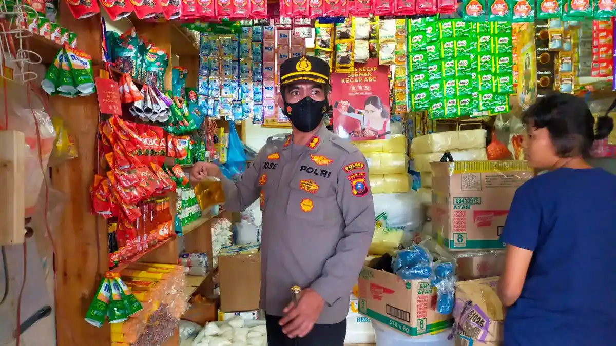 Cek Harga Minyak Goreng Kapolres Batubara Langsung Turun Tangan