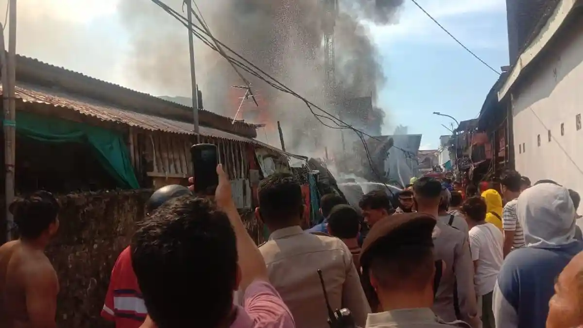 Kasus Kebakaran di Makassar Januari - April 2021 Capai 40 Kasus, Kerugian Hingga Rp 8,8 Miliar