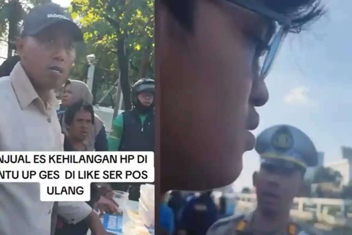 Viral Polisi Tak Mau Bantu Penjual Es Kopi yang Ponselnya Hilang: Eh Bukan Urusan Saya