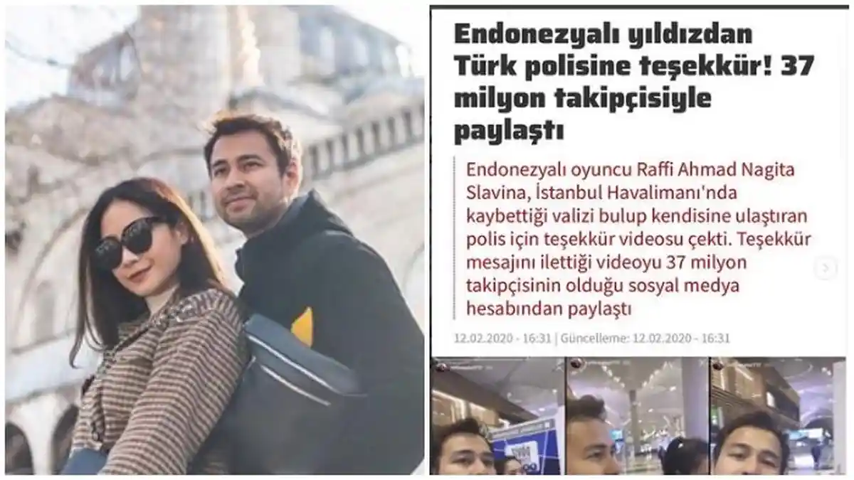 Media Turki Beritakan Kopernya Telah Ditemukan, Raffi Ahmad Beri Klarifikasi