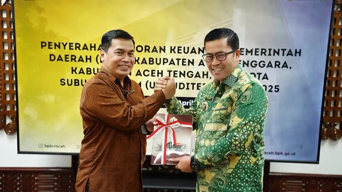 Aceh Tengah Tepat Waktu Setor LKPD 2025, BPK Beri Apresiasi