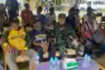HUT Yonif 126/KC Ke-60 Gelar Pengobatan Gratis