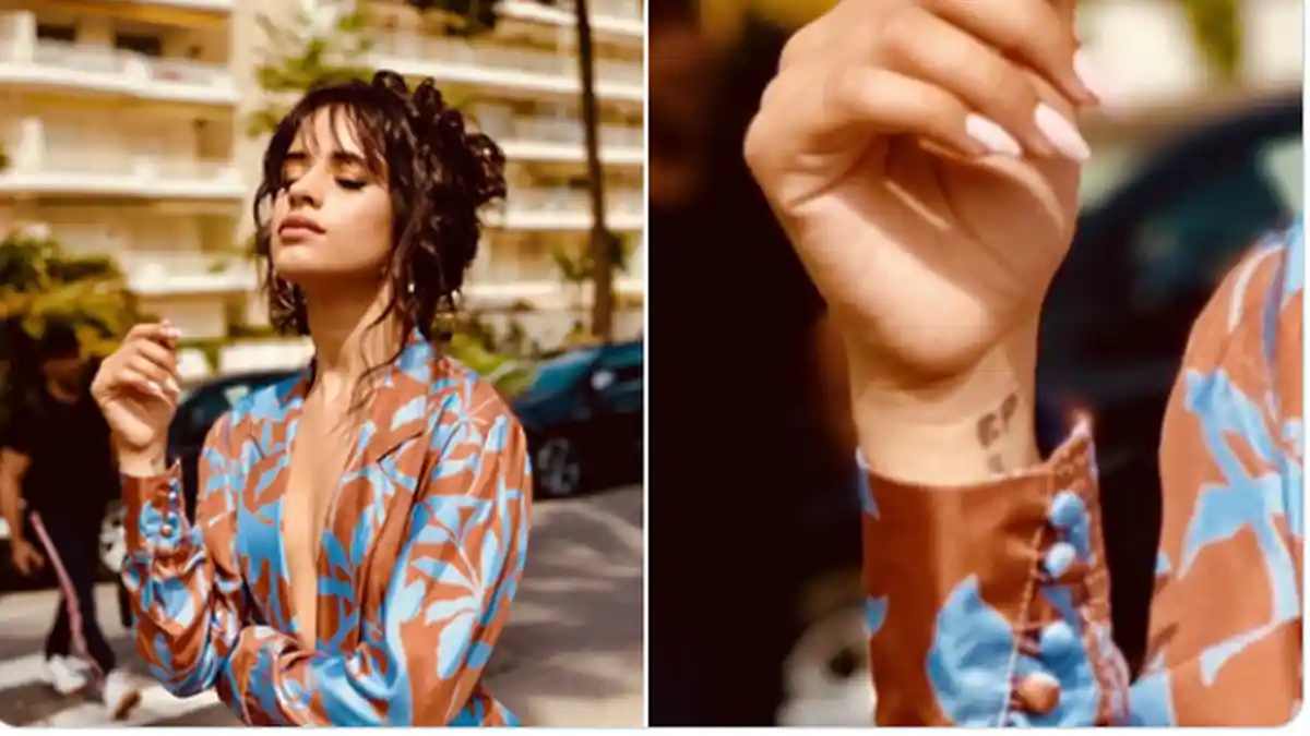 Camila Cabelo Unggah Tato Baru di Tangan, Tulisan Sebut JK, Jinkook Membalas Begini