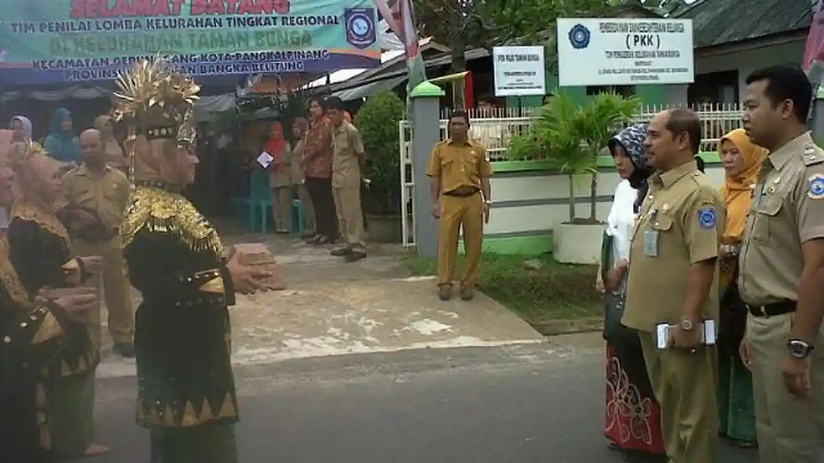 Hasil Penilaian, Kelurahan Taman Bunga Berhak Wakili Babel Lomba Desa Tingkat Regional