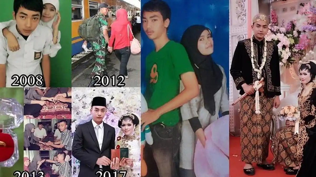 Kisah Pasangan Pacaran dari SMA, LDR, dan Berujung Menikah, Tampar Wanita yang Tak Sabar Menanti