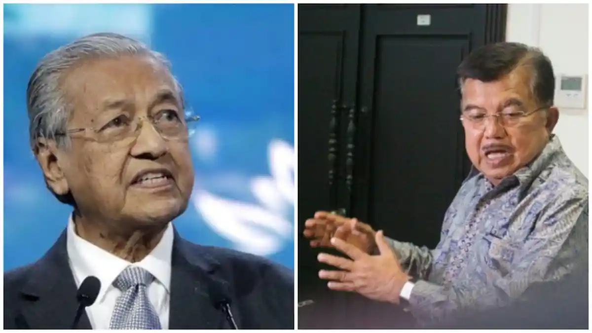 Balasan Wapres Jusuf Kalla Kepada PM Malaysia Mahathir Mohamad yang Ngeluh soal Kebakaran Hutan