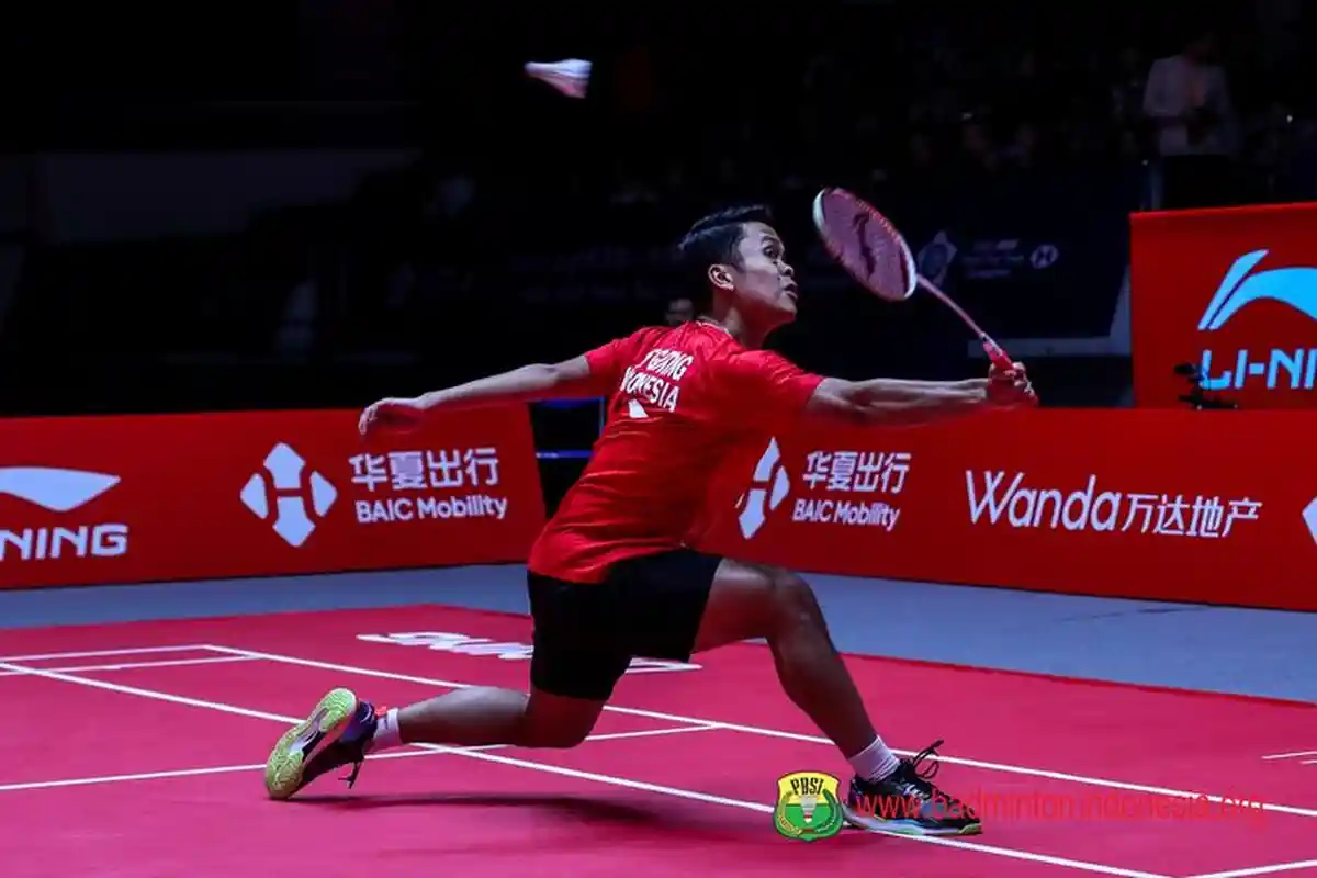 Hasil Thailand Open, Anthony Ginting Singkirkan Jagoan Denmark Rasmus Gemke